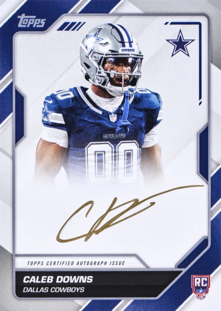 Caleb Downs Is the Only 2026 Topps Flagship Football Rookie Where Price and Volume Are Both Rising