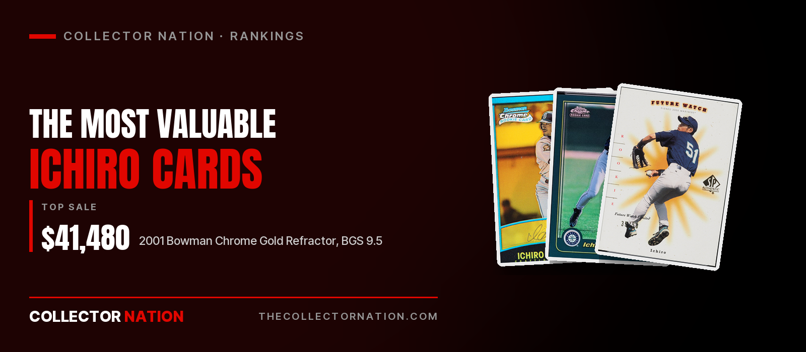 Ichiro Baseball Cards: The Most Valuable, Ranked
