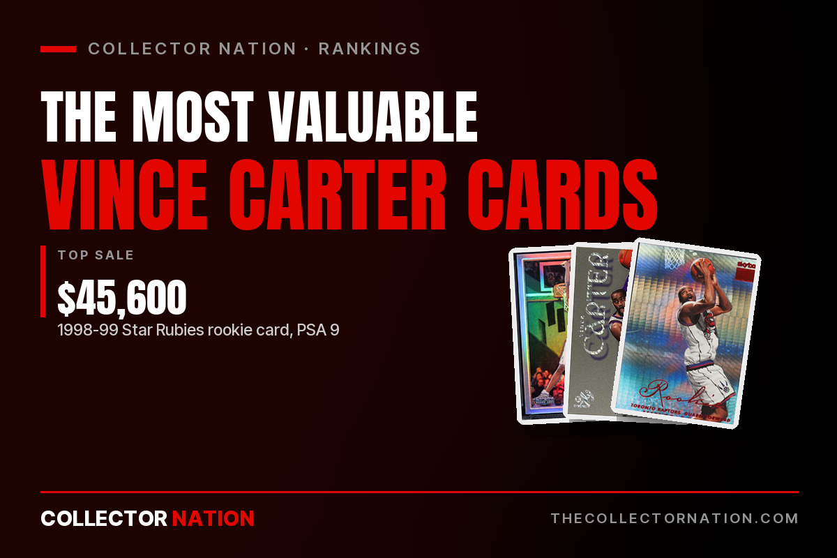 Vince Carter Basketball Cards: The Most Valuable, Ranked