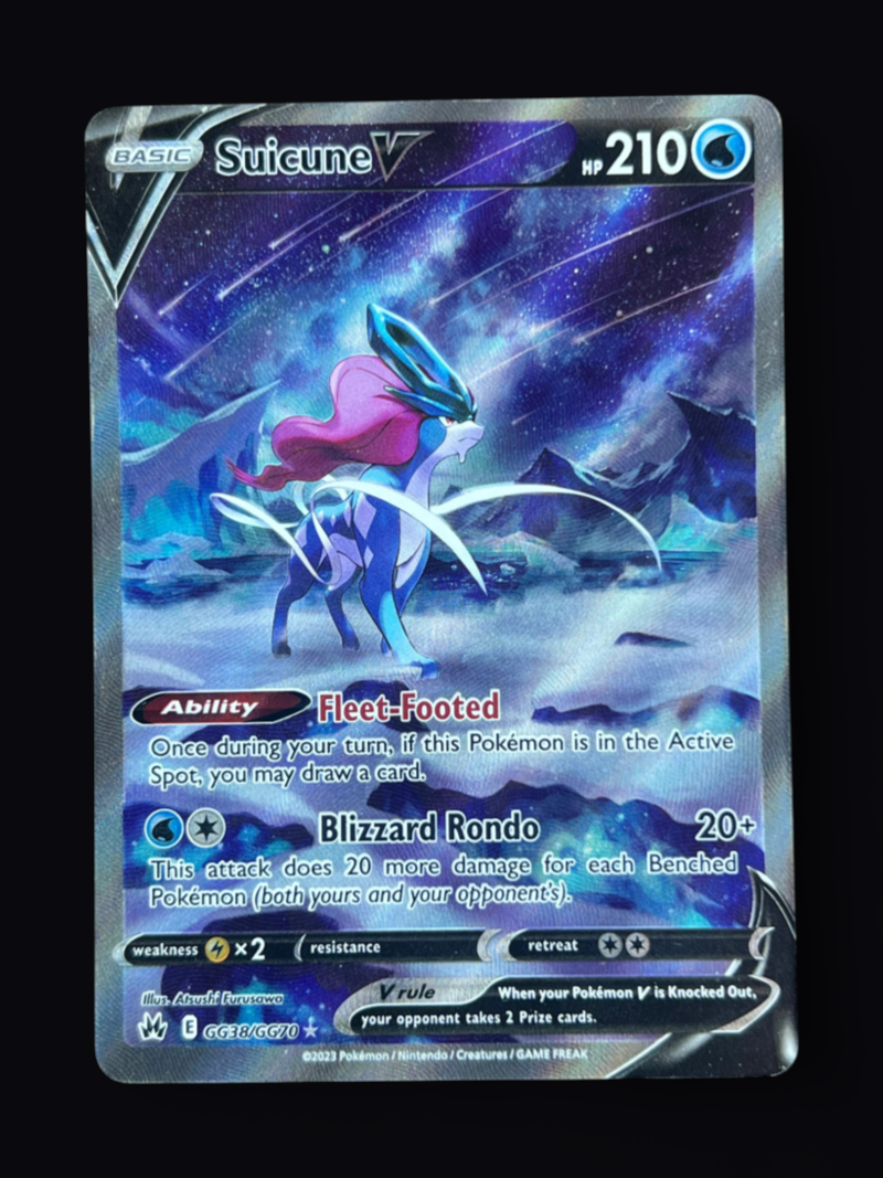 Suicune V - SWSH: Crown Zenith: Galarian Gallery (CRZ:GG) NM Pokemon