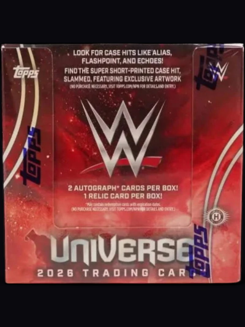 2026 Topps WWE Universe Wrestling Hobby Box