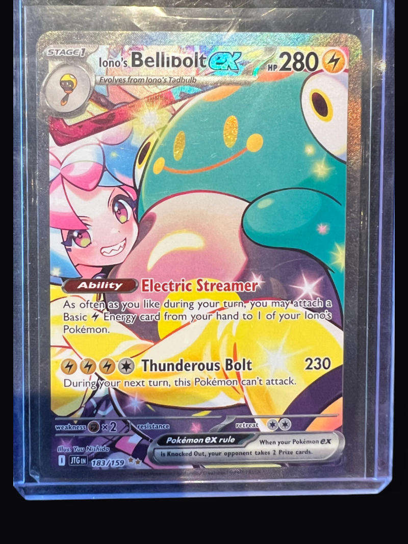 2025 Journey Together Iono's Bellibolt ex Secret Rare #183/159