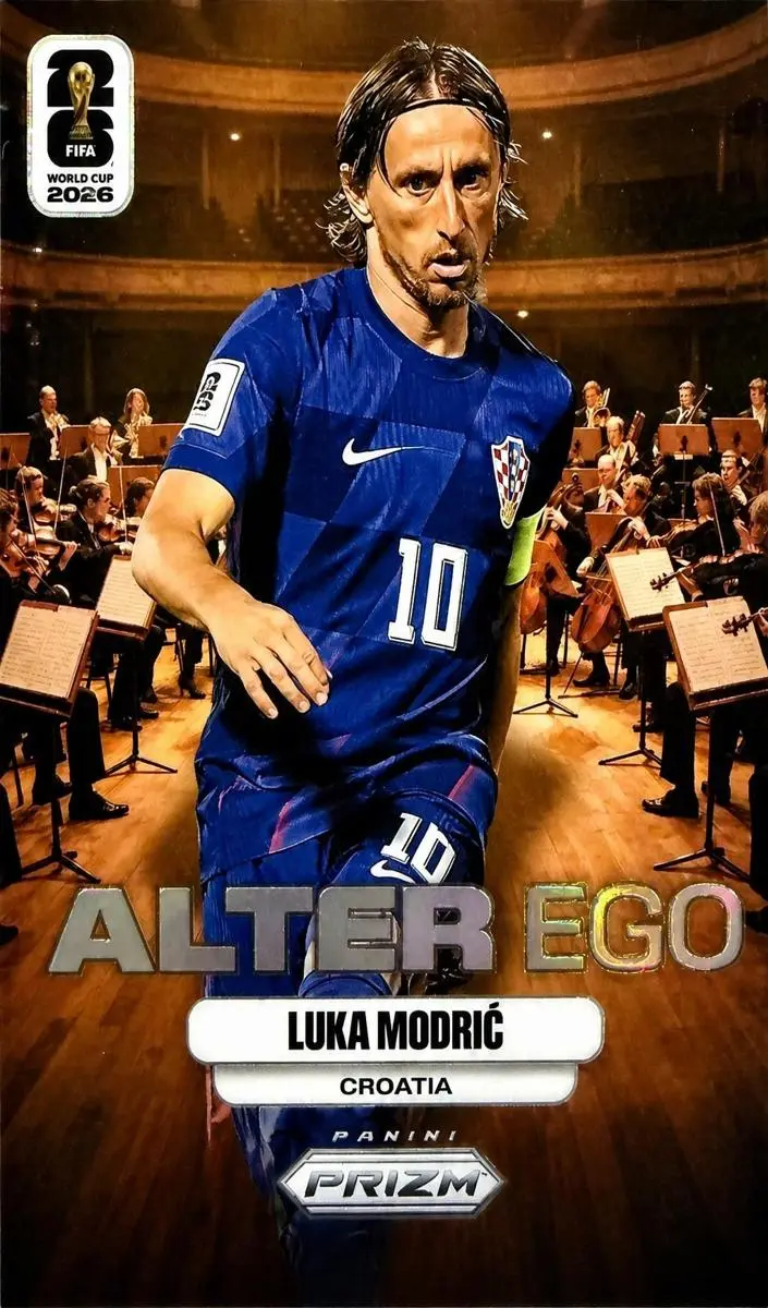 2026 Panini Prizm FIFA World Cup Soccer Luka Modric #1