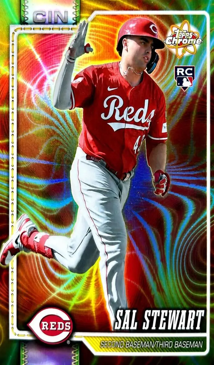 2026 Topps Chrome Baseball Sal Stewart Radiating Rookies #RR-16