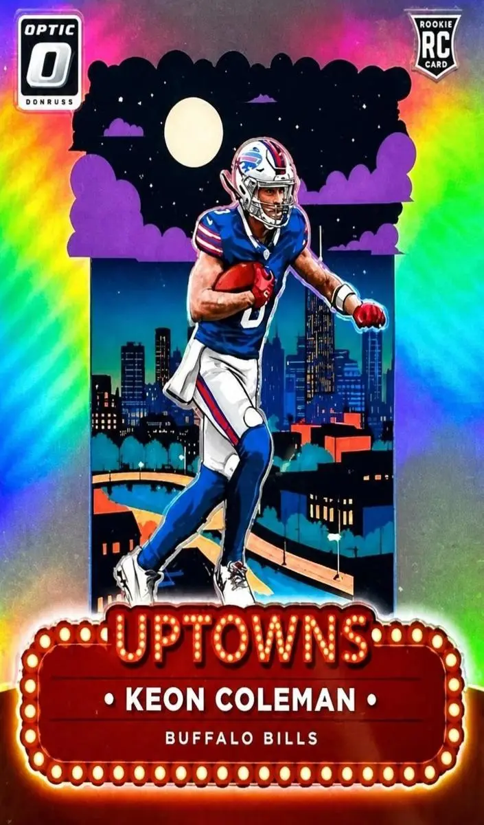 2024 Donruss Optic Football Uptowns Keon Coleman #15