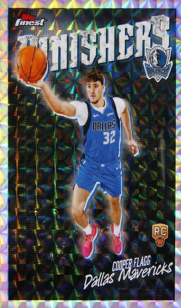 2025 Topps Finest Basketball Cooper Flagg Geometric #FI-8