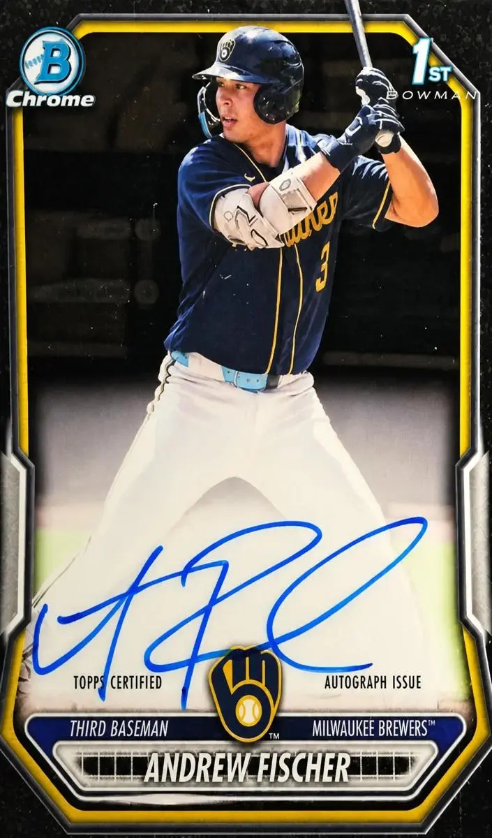 2026 Bowman Baseball Andrew Fischer #CPA-AF