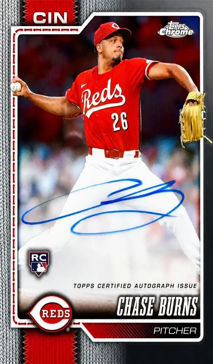 2026 Topps Chrome Baseball Chase Burns #RA-CB