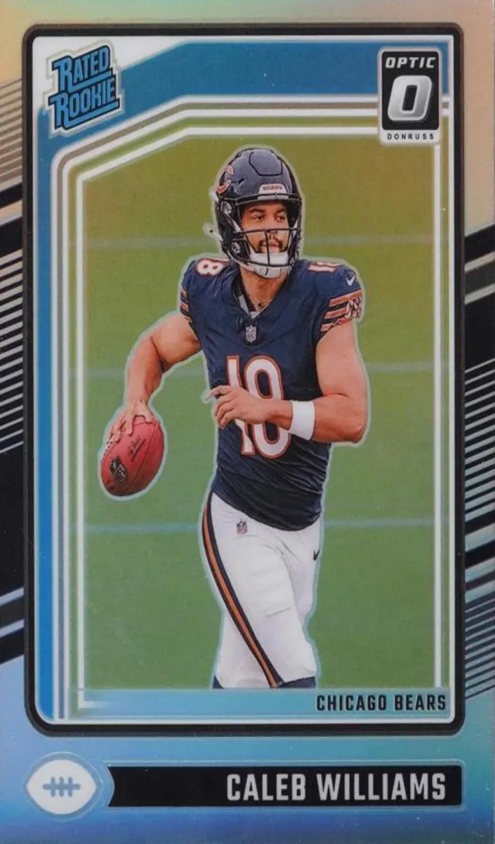 2024 Donruss Optic Football Caleb Williams Holo #201