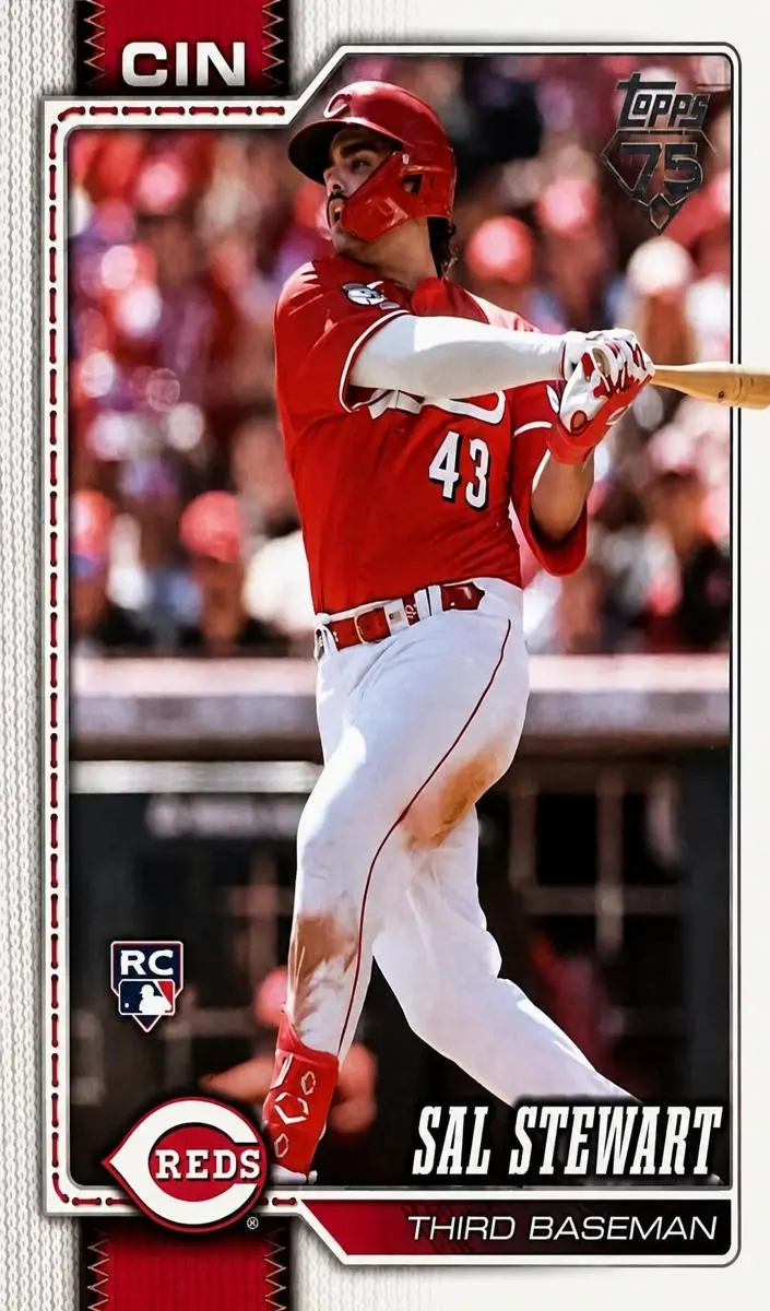 2026 Topps Baseball Real One Auto Sal Stewart #372