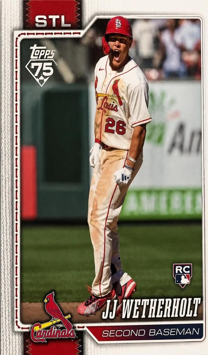 2026 Topps Baseball JJ Wetherholt #698