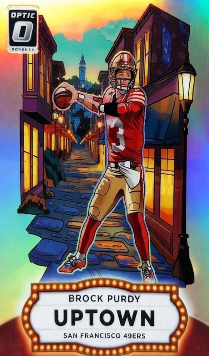 2025 Donruss Optic Football Brock Purdy Uptown #4