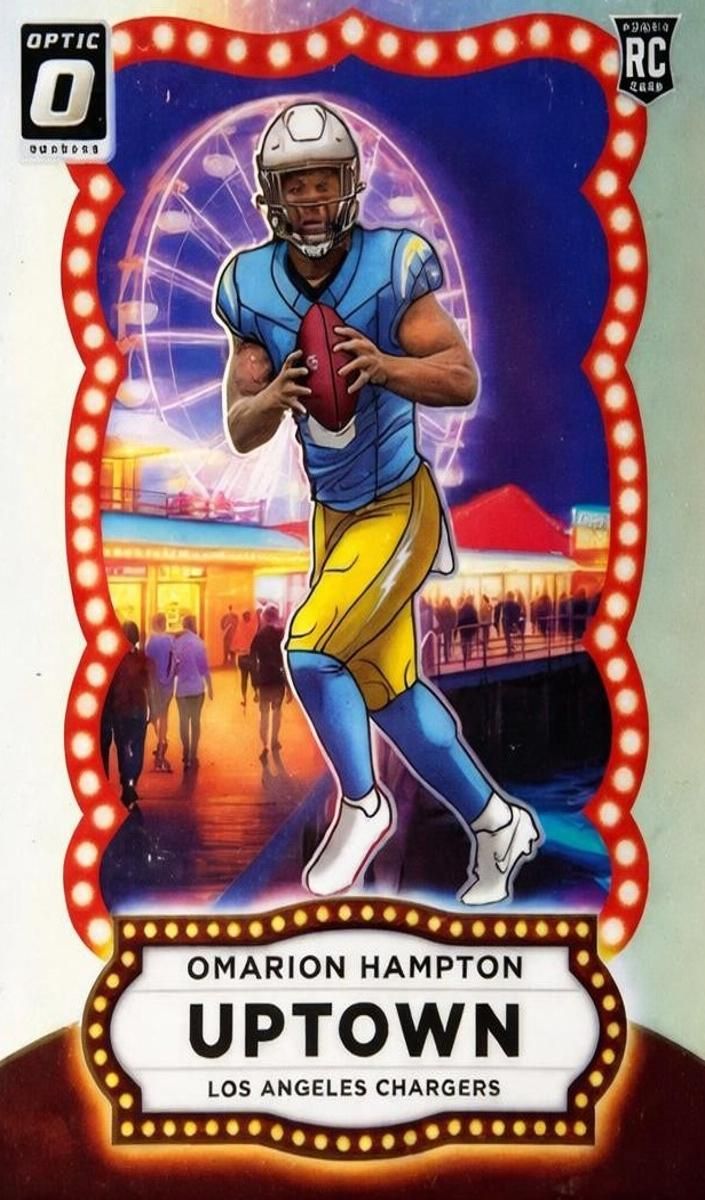 2025 Donruss Optic Football Omarion Hampton #16