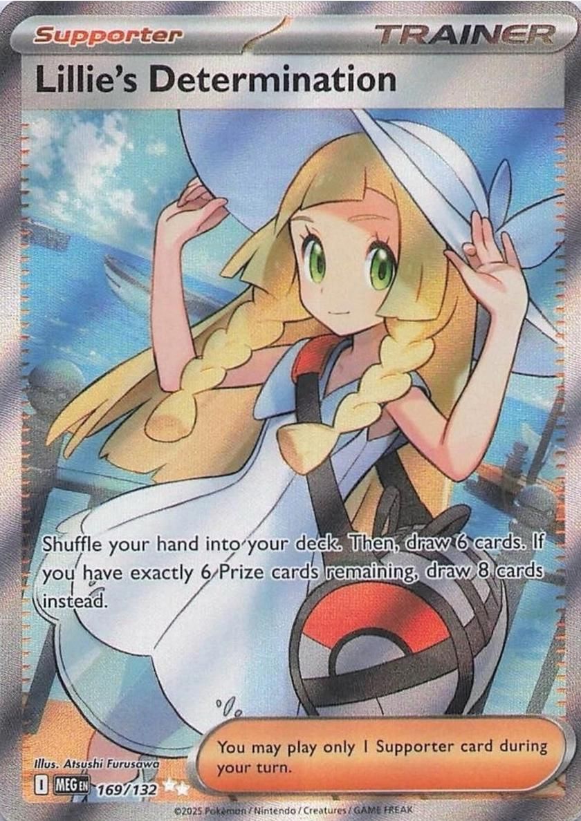 2025 Pokemon Mega Evolution Lillie's Determination #184