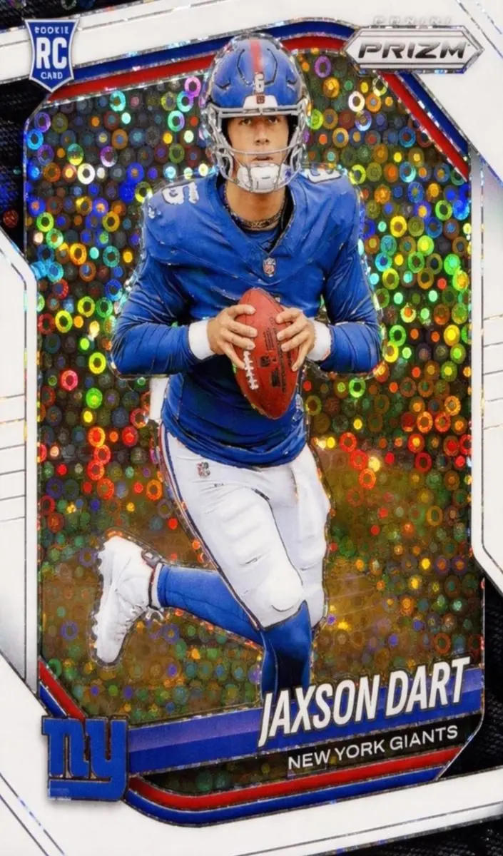2025 Panini Prizm Football Jaxson Dart White Disco #332