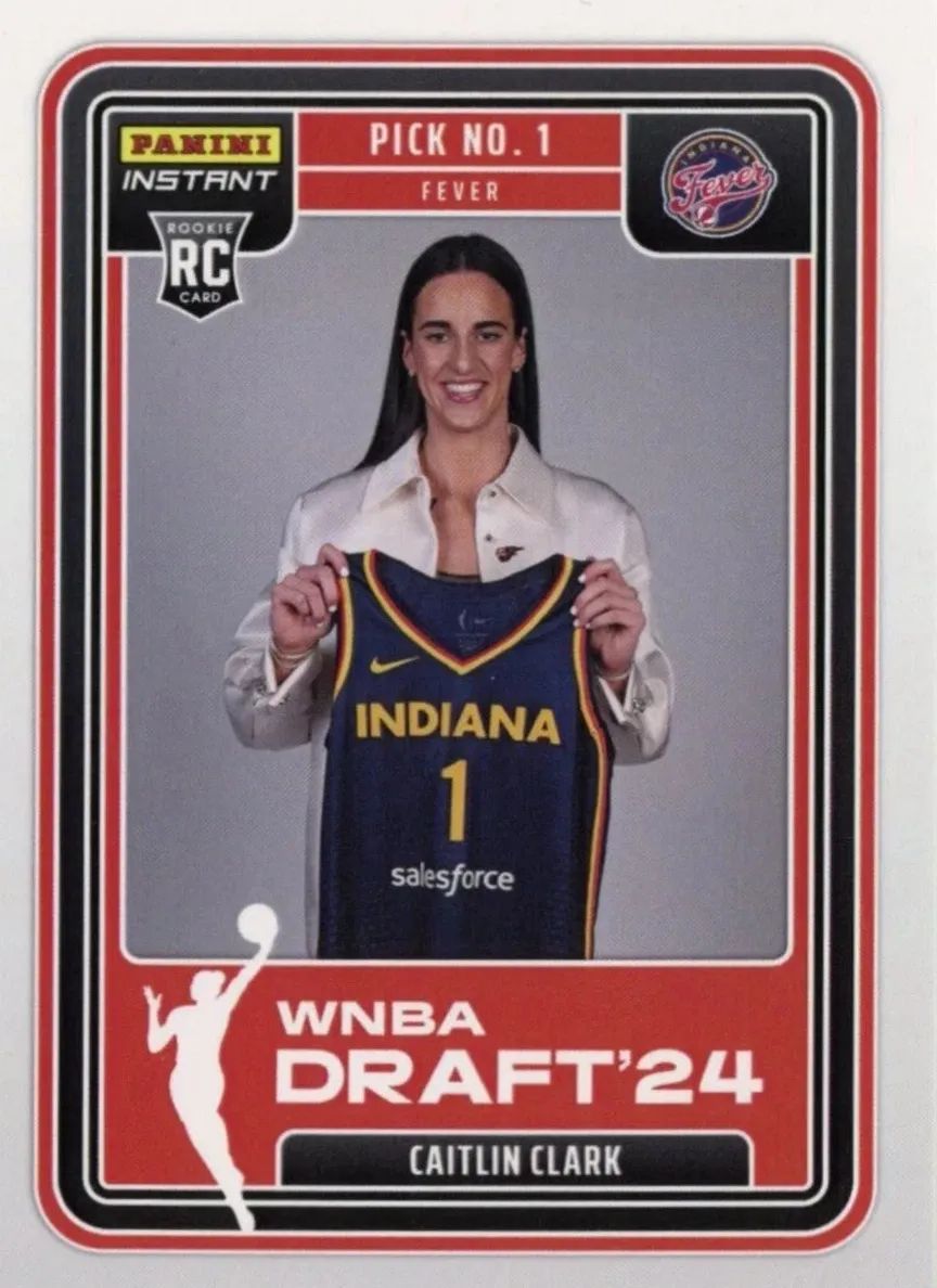 2024 Panini Instant WNBA Draft Night Basketball Caitlin Clark #DN-1