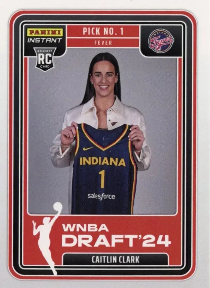 2024 Panini Instant WNBA Draft Night Basketball Caitlin Clark #DN-1