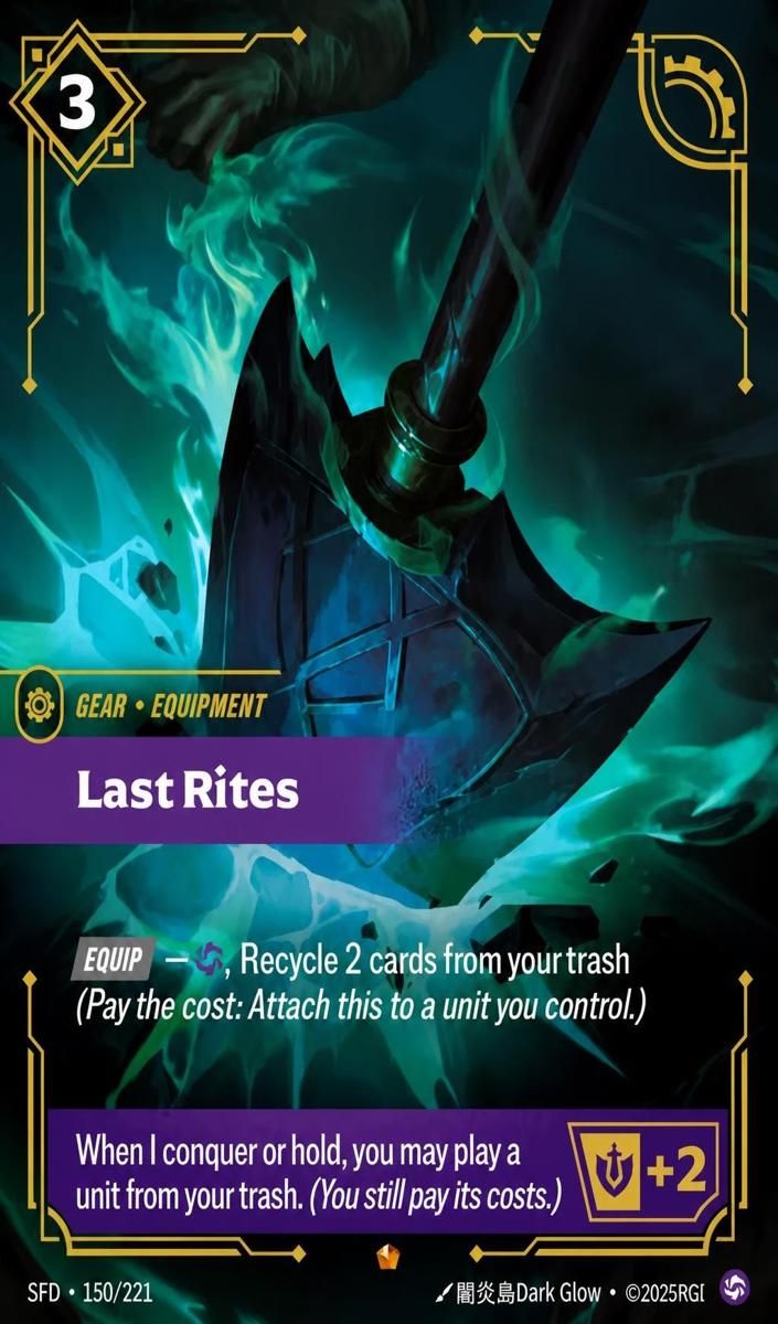 2026 Riftbound Spiritforged Last Rites #150