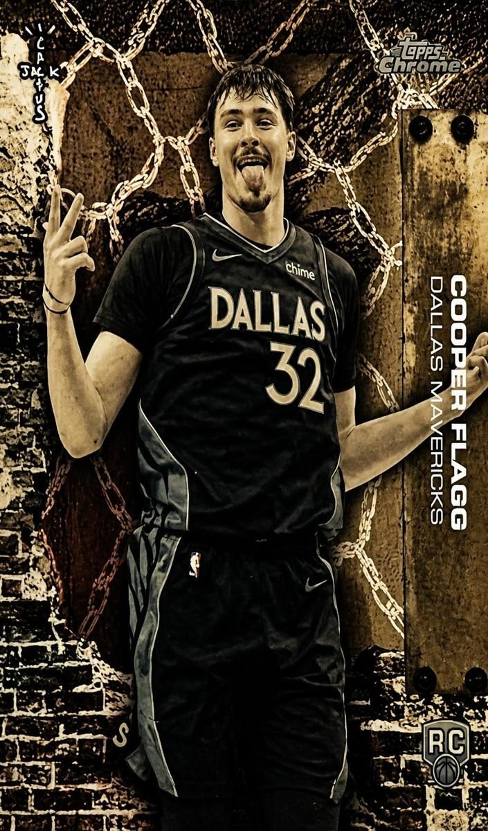 2025 Topps Chrome Cactus Jack Basketball Cooper Flagg #61