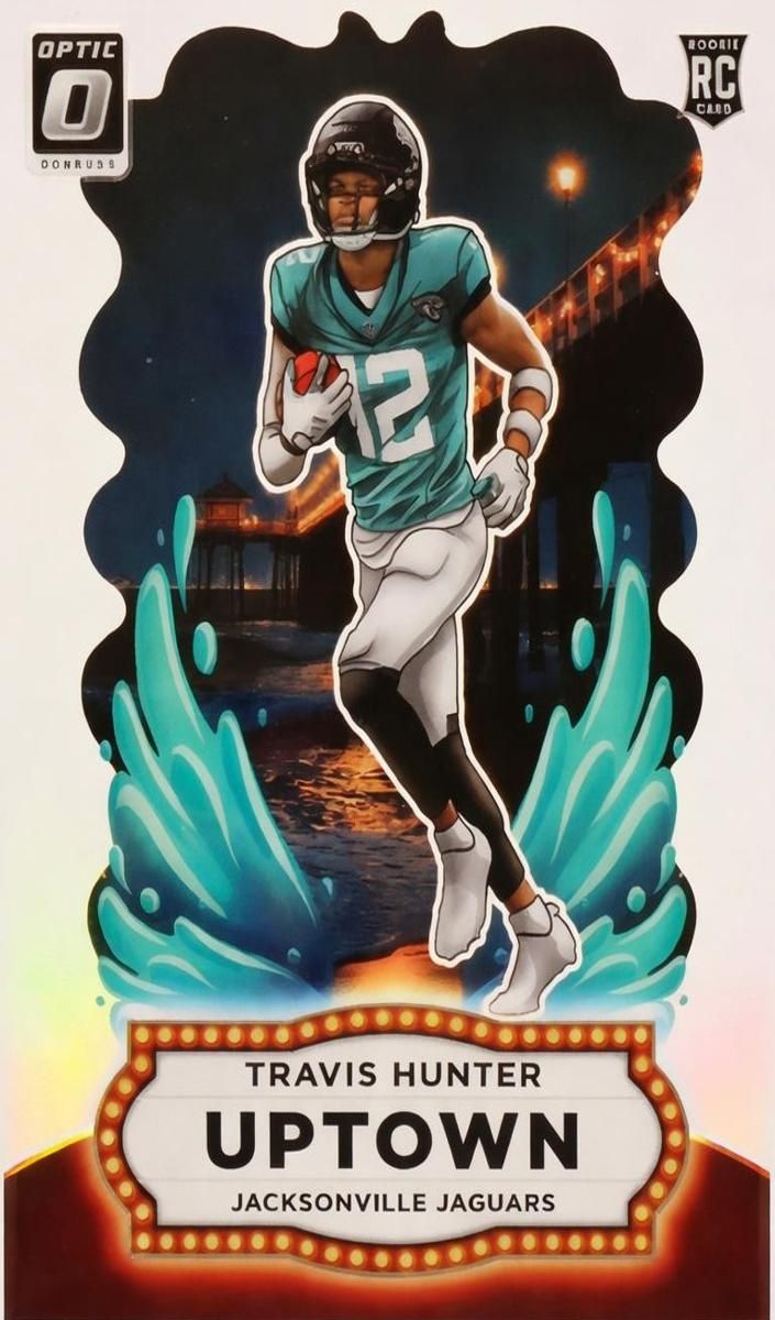 2025 Donruss Optic Football Travis Hunter Uptown #21