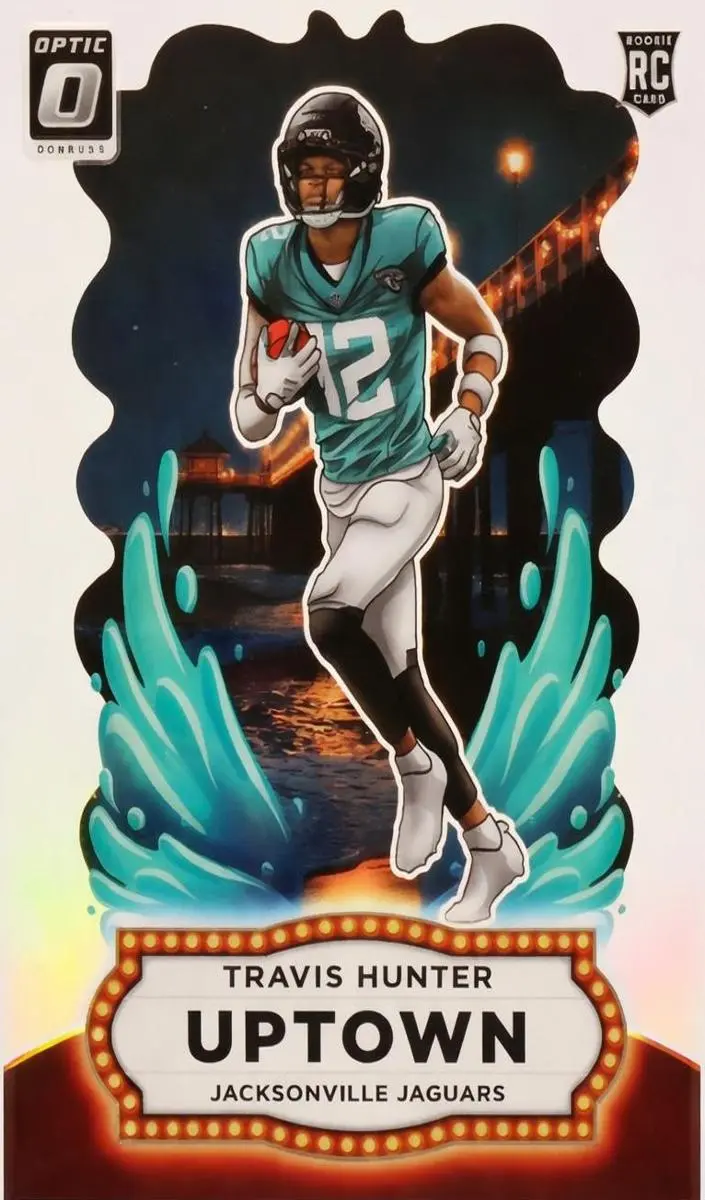 2025 Donruss Optic Football Travis Hunter Uptown #21