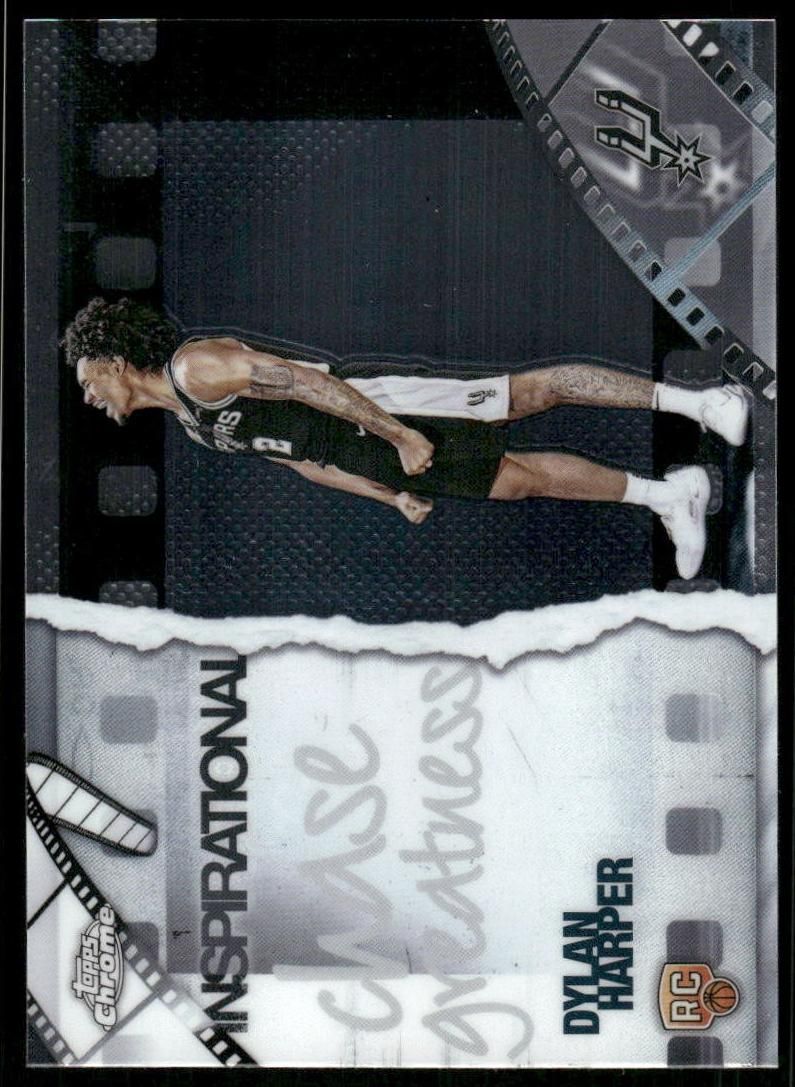 2025 Topps Chrome Basketball Inspirational Dylan Harper #IP-19