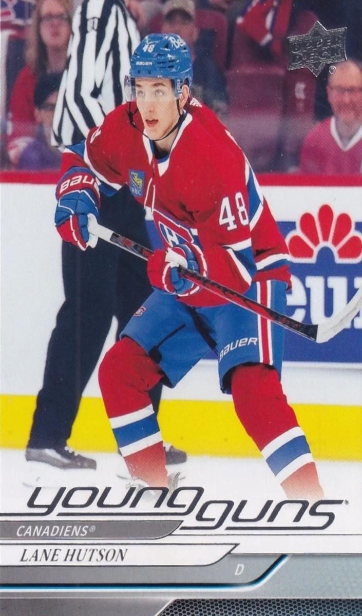 2024 Upper Deck Hockey Lane Hutson Young Guns #229