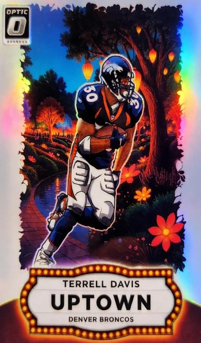 2025 Donruss Optic Football Terrell Davis Uptown Checklist #19