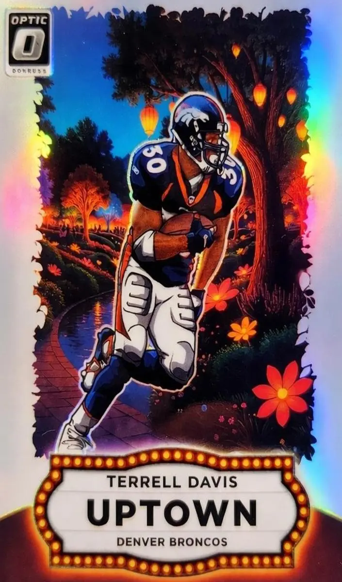 2025 Donruss Optic Football Terrell Davis Uptown Checklist #19