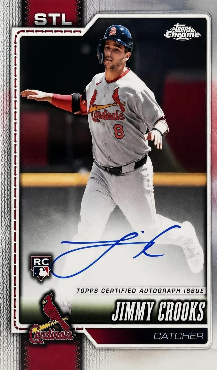 Jimmy Crooks 2026 Topps Chrome Baseball #RA-JCR Value