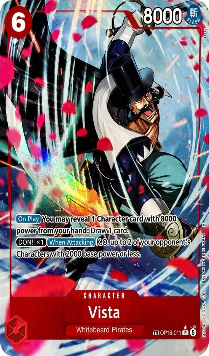 2026 One Piece The Time of Battle Vista #OP16-011