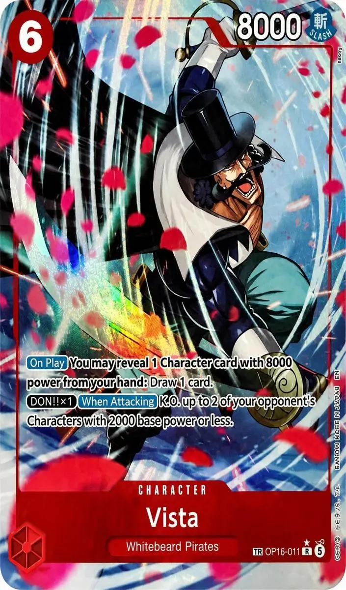 2026 One Piece The Time of Battle Vista #OP16-011
