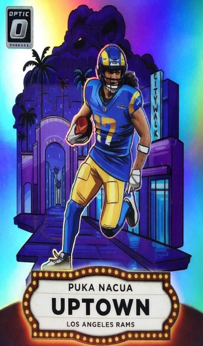 2025 Donruss Optic Football Puka Nacua Uptown Checklist #8