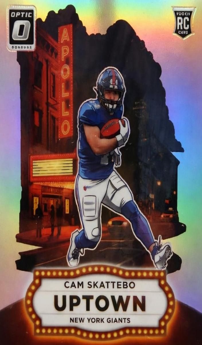 2025 Donruss Optic Football Cam Skattebo Uptown #5