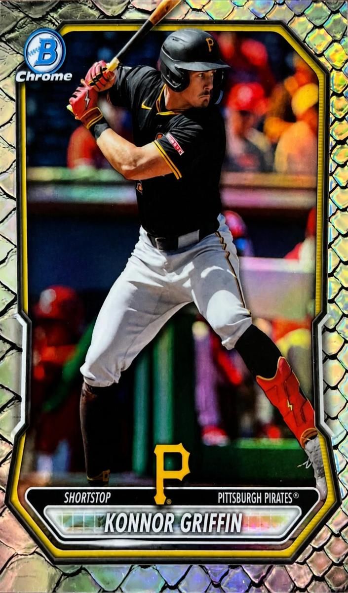2026 Bowman Baseball Konnor Griffin Reptilian Refractor #BCP-92