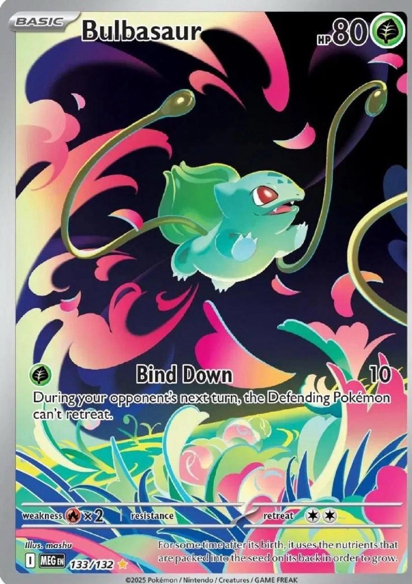 2025 Pokemon Mega Evolution Bulbasaur #133