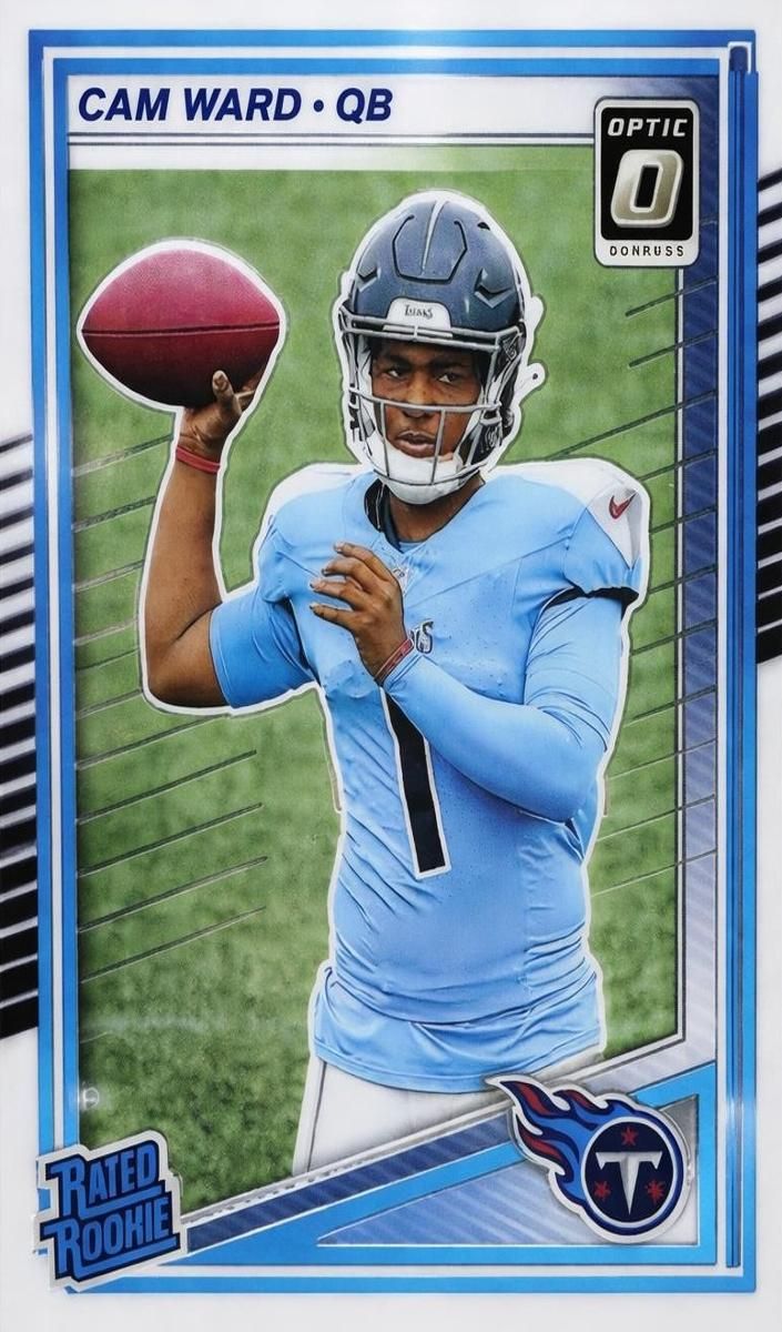 2025 Donruss Optic Football Cam Ward #6
