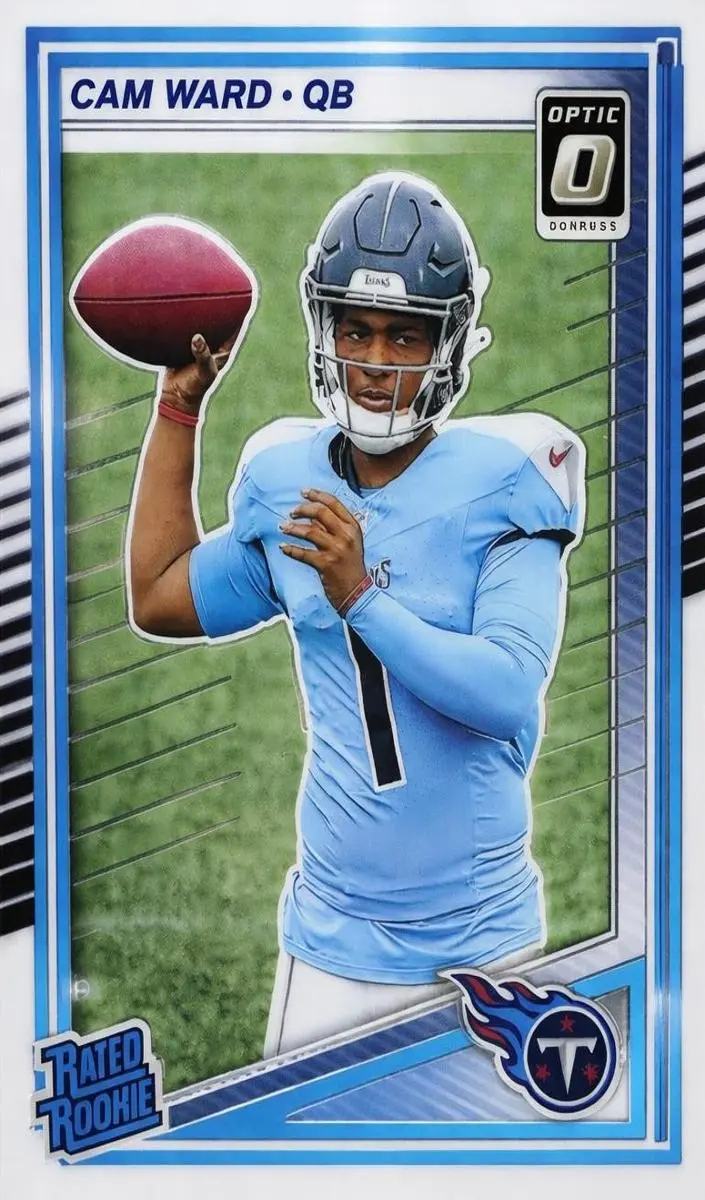 2025 Donruss Optic Football Cam Ward #6