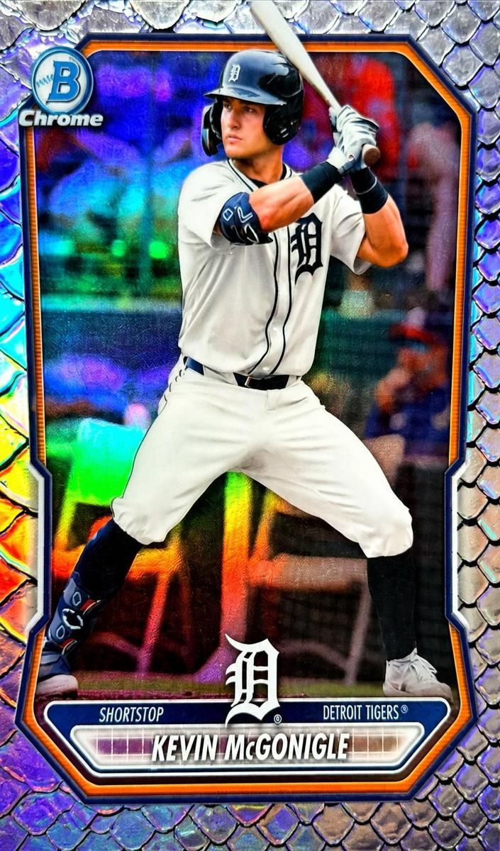 2026 Bowman Baseball Kevin McGonigle Reptilian Refractor #BCP-145