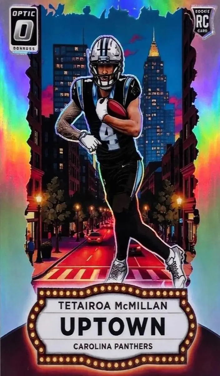 2025 Donruss Optic Football Uptown Tetairoa McMillan #20