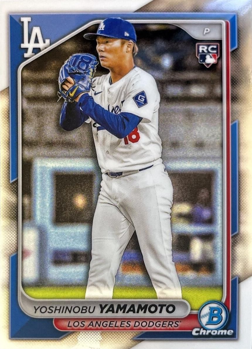 2024 Bowman Chrome Prospects Baseball Yoshinobu Yamamoto #73