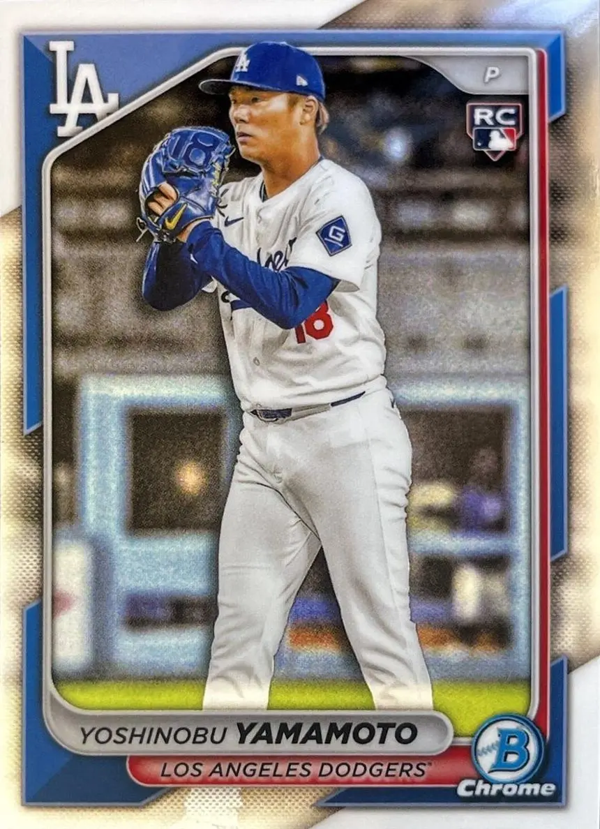 2024 Bowman Chrome Prospects Baseball Yoshinobu Yamamoto #73