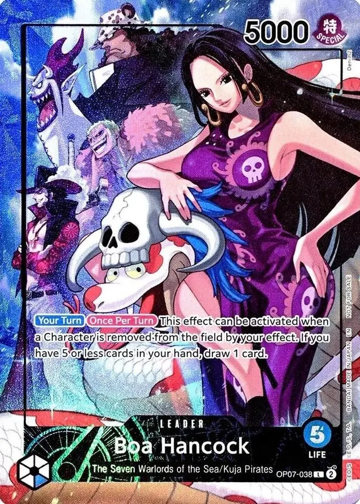 2024 One Piece 500 Years in the Future Boa Hancock Magazine #OP07-038