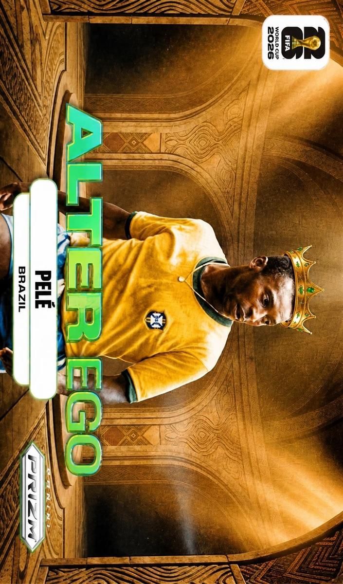 2026 Panini Prizm FIFA World Cup Soccer Alter Ego Pele #6