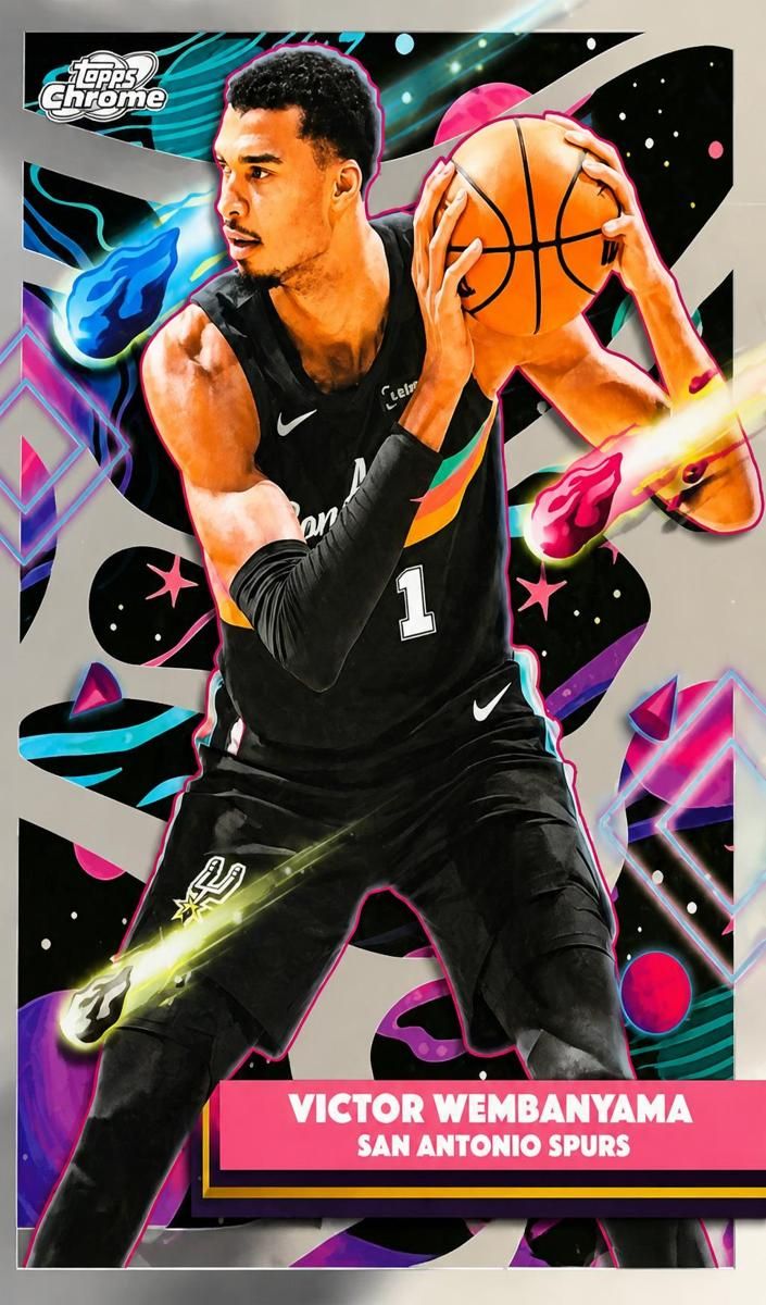 2025 Topps Cosmic Chrome Basketball Victor Wembanyama #149