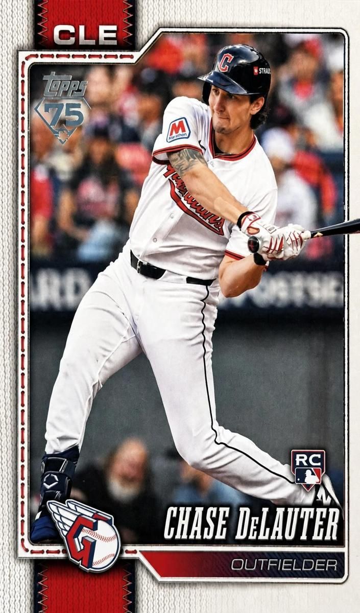 2026 Topps Baseball Real One Auto Chase DeLauter #458