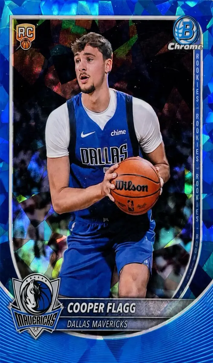 2025 Bowman Chrome Sapphire Basketball Cooper Flagg #BCV-1