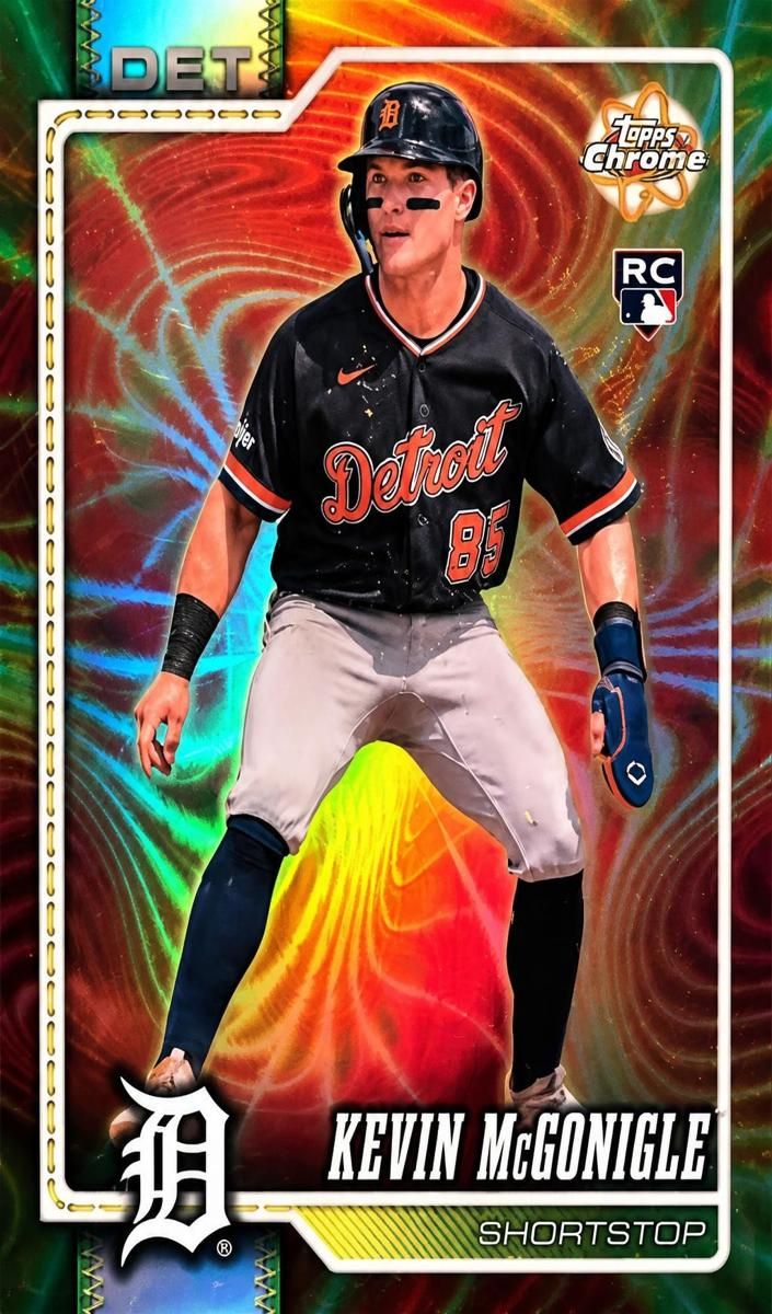 2026 Topps Chrome Baseball Kevin McGonigle Radiating Rookies #RR-14