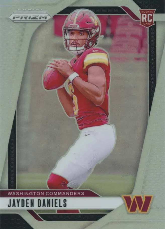 2024 Panini Prizm Football Jayden Daniels Silver #347