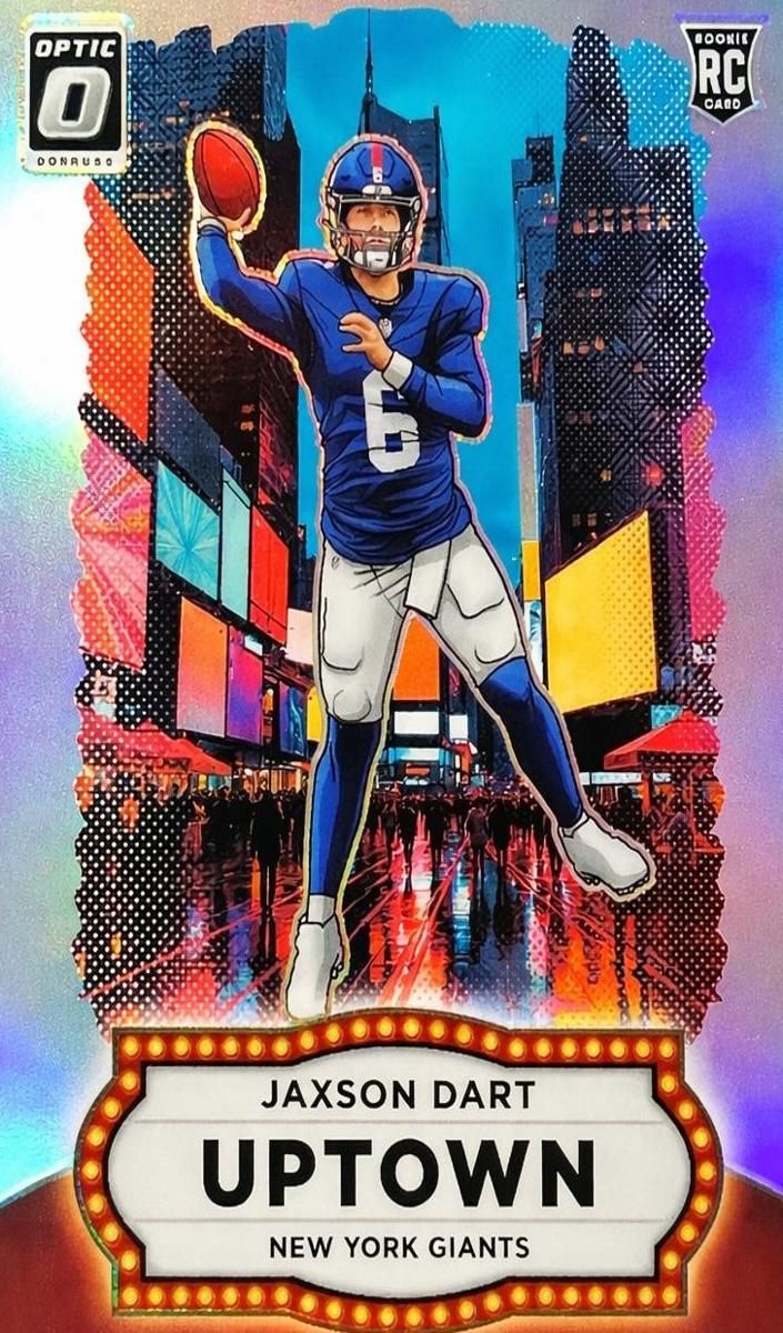 2025 Donruss Optic Football Jaxson Dart Uptown #11